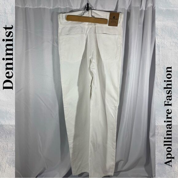 DENIMIST TERI WIDE LEG JEAN IN WHITE WASH SIZE 27 NEW - Picture 5 of 6